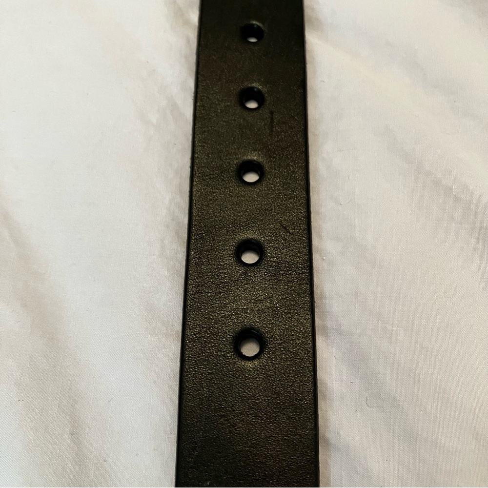 Filson Black Leather Men’s Belt - Size 46 - Picture 7 of 7